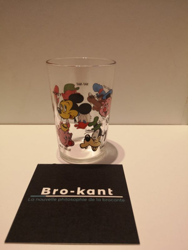 Verre à moutarde : Mickey et ses amis