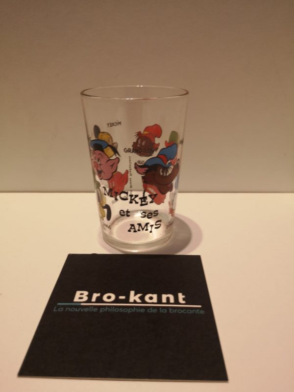 Verre à moutarde : Mickey et ses amis