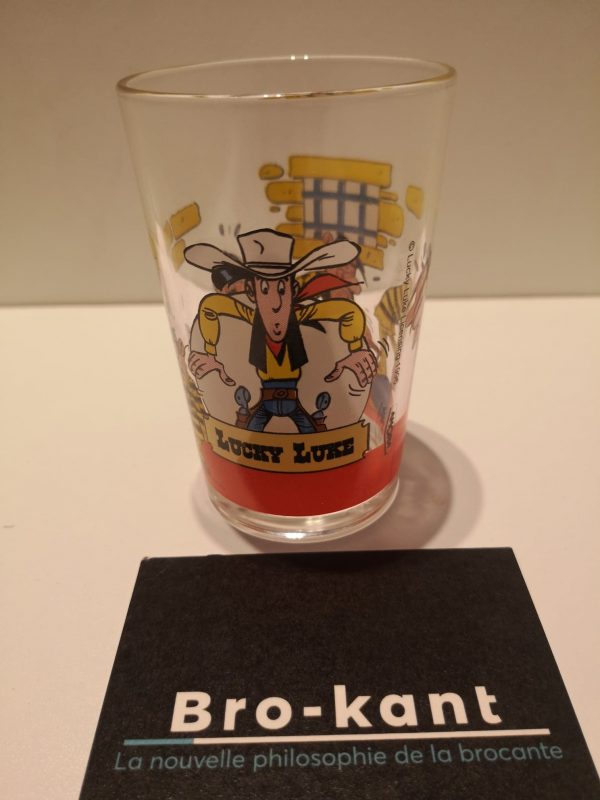 Verre à moutarde : Lucky Luke et les daltons