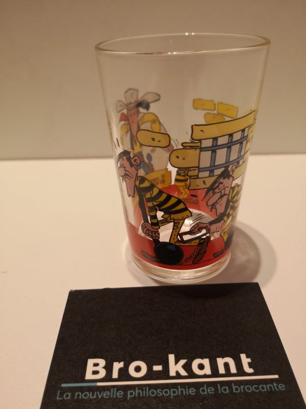 Verre à moutarde : Lucky Luke et les daltons
