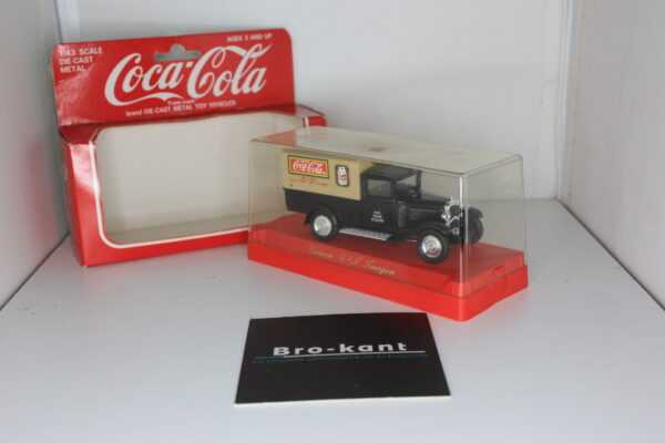 Solido : Citroën C4F fourgon - coca cola 1/43