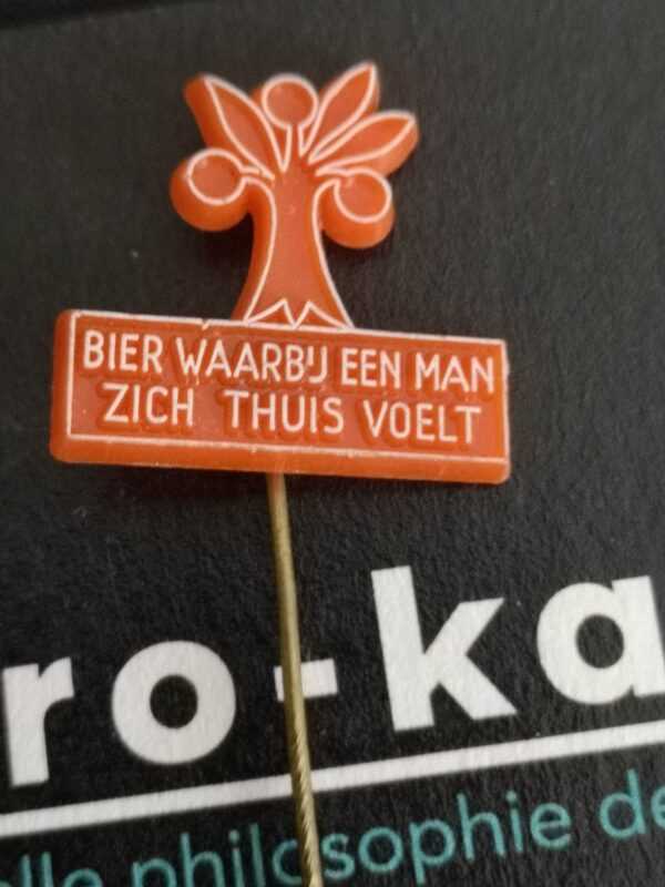 Oranjeboom BIER WAARBIJ EEN MAN ZICH THUIS VOELT