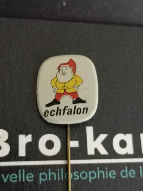 Echfalon nain rouge et jaune