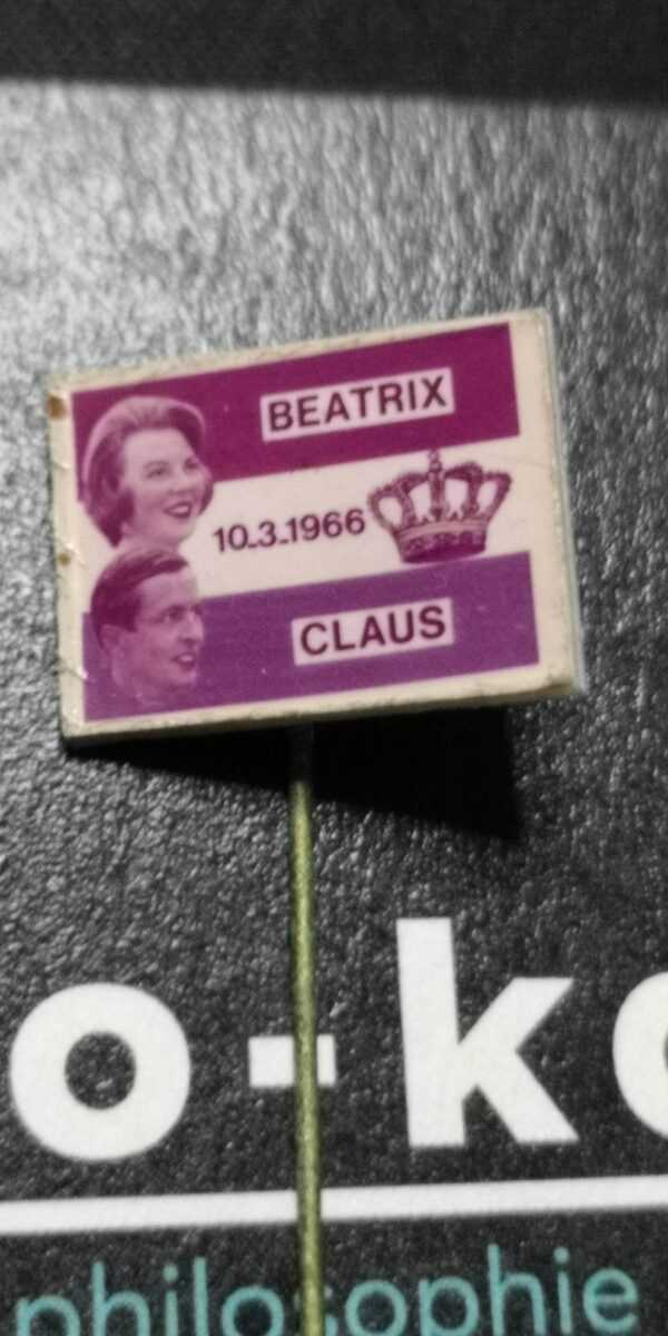 mariage de la reine Beatrix 10-03-1966