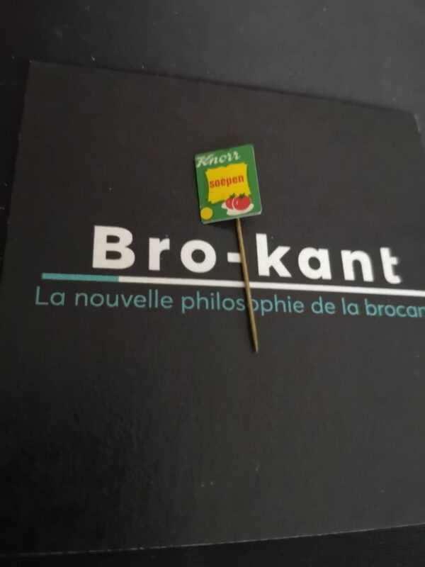 Knorr soepen ( jaune sur fond vert )