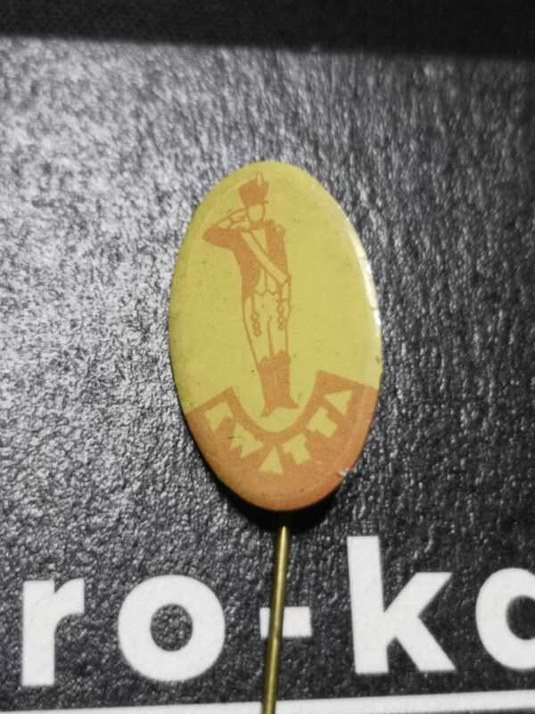 Kwatta orange fond jaune ovale