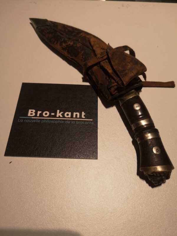 Kukri népalais et son étuis – Image 3