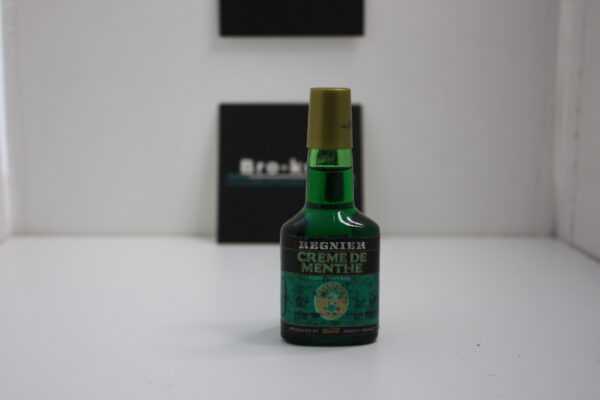 Mignonnette - mini bar - Regnier crème de menthe
