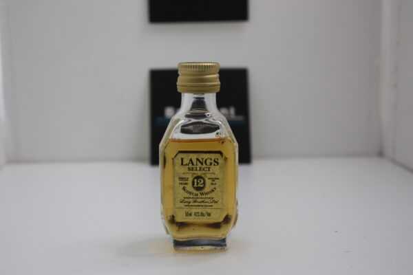 Mignonnette - mini bar - Whisky Langs select 12 years old