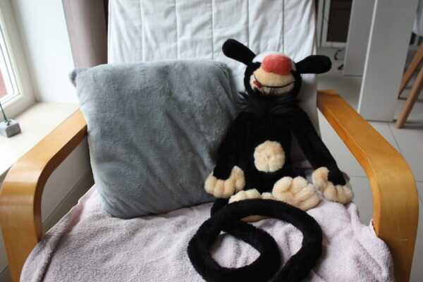 Mars Marsupilami noir - peluche ( 50 cm ) – Image 2