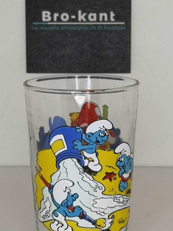 Verre à moutarde : Schtroumpf fête 30 ans