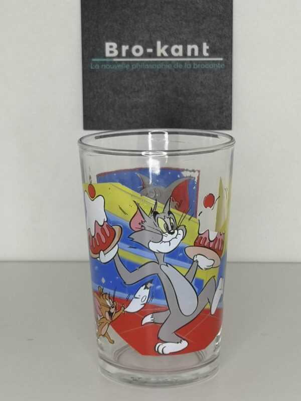 Verre à moutarde : Tom & Jerry gâteau chatouille