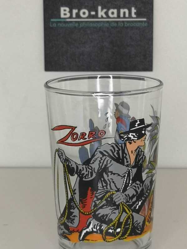 Verre à moutarde : Zorro