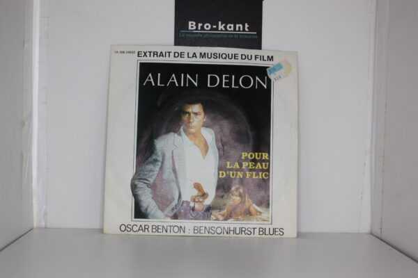 45T-1973 Bande original pour la peau d'un flic - Alain Delon
