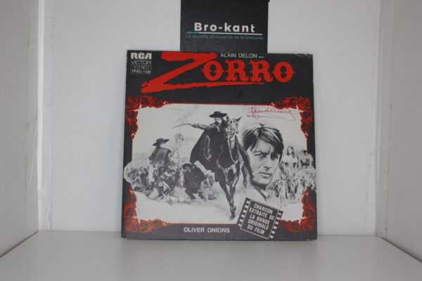 45T-1975 Alain Delon dans Zorro