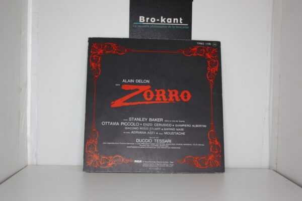 45T-1975 Alain Delon dans Zorro