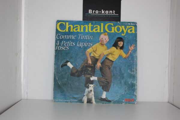 45T - 1982 Chantal Goya - Comme Tintin