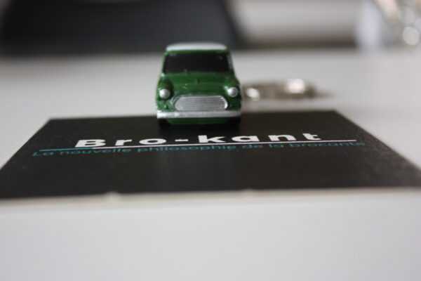 Porte clé vintage - Mini Cooper sport