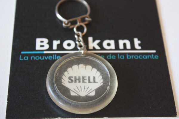 Porte clé vintage - Shell ( horoscope taureau )