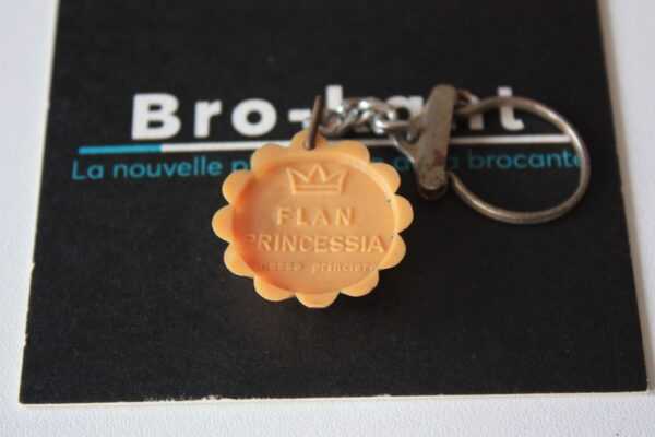 Porte clé vintage - flan Princessia