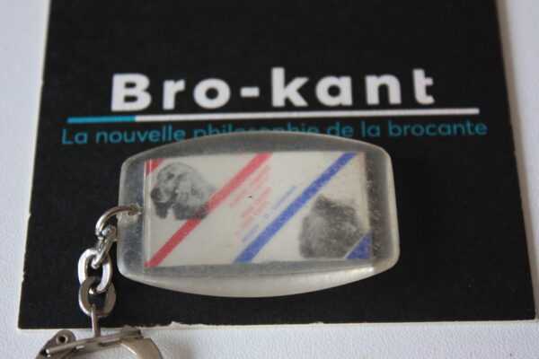 Porte clé vintage - Patapon - aliments chat et chien