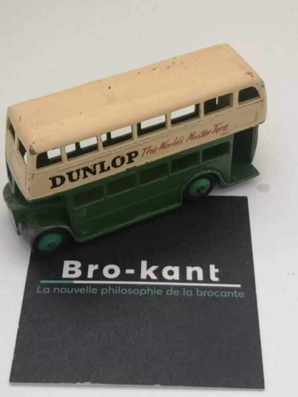 Dinky Toys : Double Decker bus Dunlop n° 290