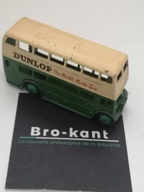 Dinky Toys : Double Decker bus Dunlop n° 290