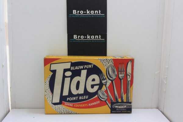 vintage, boite de lessive Tide des années 60/70