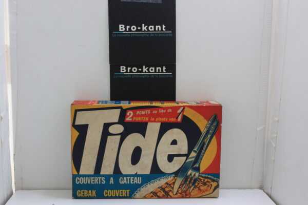 vintage, boite de lessive Tide des années 60/70