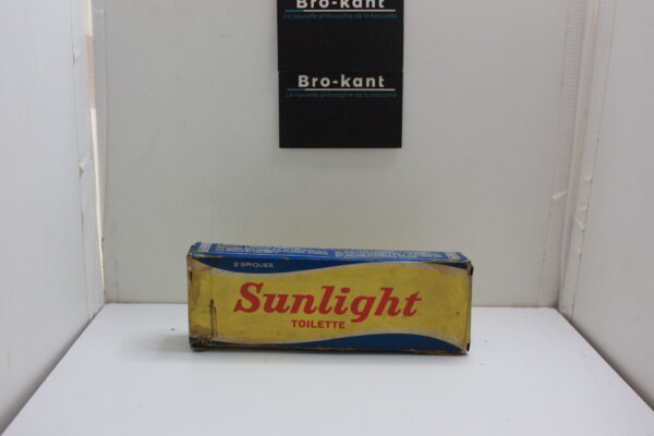 vintage, boite de Sunlight toilette des années 60/70
