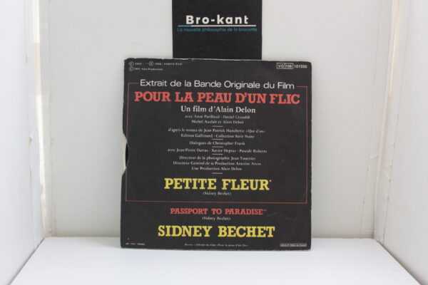 45T-1981 Bande original pour la peau d'un flic - Alain Delon - Sydney Bechet