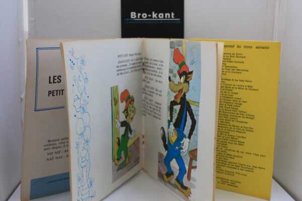 45T-1979 les trois petits cochons livre disque – Image 2