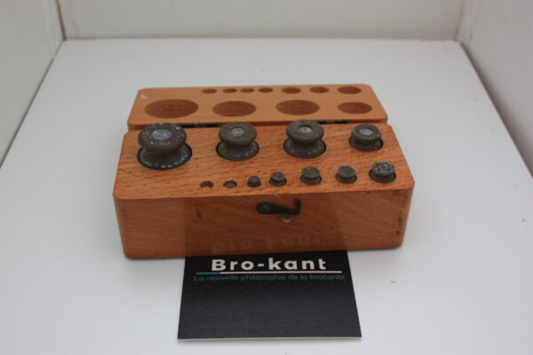 poids pour petite balance ancienne vintage