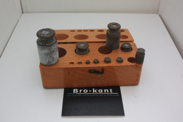 poids pour petite balance ancienne vintage