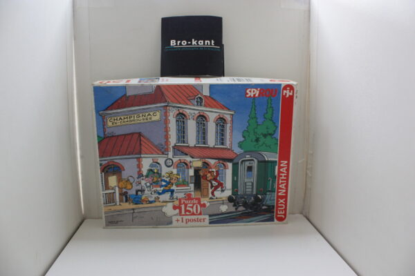 SPIROU : Le grand départ puzzle 150 pièces, Nathan, 1994