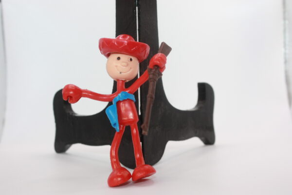 Bro-kant - Figurine flexible Brabo Hong Kong 1970 - 8cm, jouets anciens.