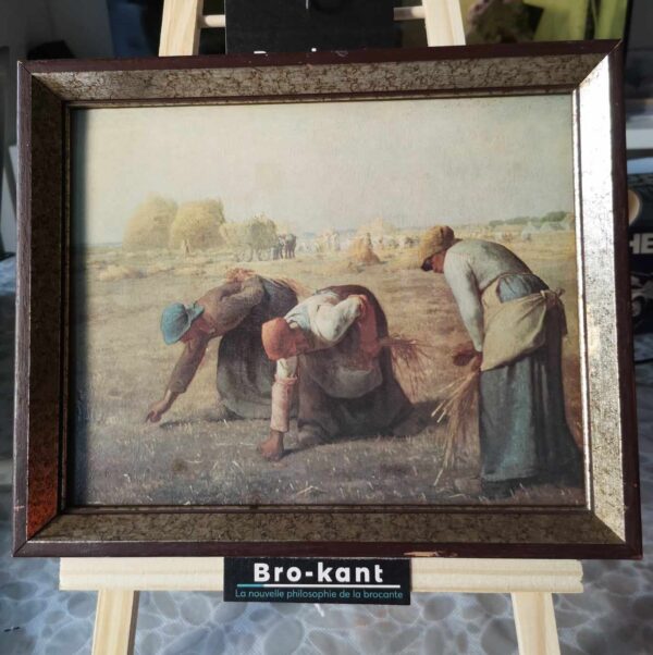 Bro-kant - Petit cadre des Glaneuses de Jean François Millet