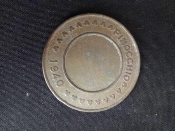 Médaille Disney Decades Coin 1940 Pinocchio