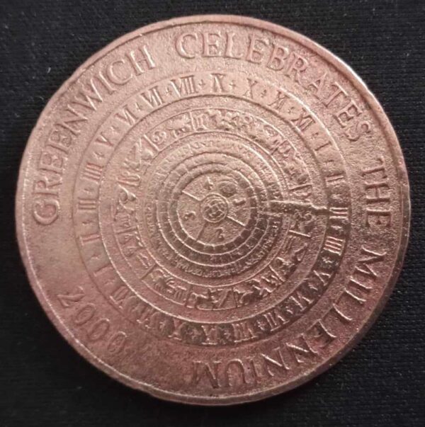 Pièce commémorative Greenwich célèbre le millénaire
