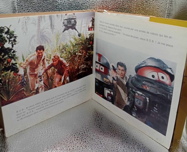 Livre disque "45T- le trou noir - Walt Disney" pour enfants