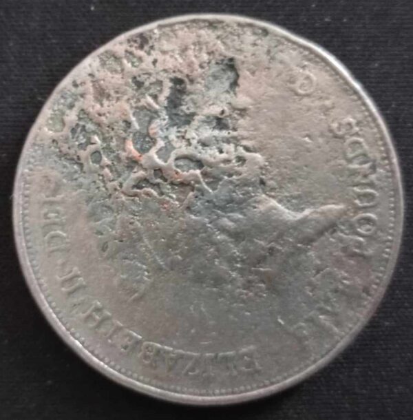 Pièce de monnaie commémorative Reine mère Elizabeth II 1990