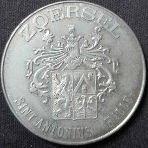 Bro-kant - Jeton touristique Zoersel - 1 suersele - 1981 - Souvenir commémoratif