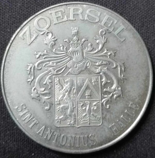 Bro-kant - Jeton touristique Zoersel - 1 suersele - 1981 - Souvenir commémoratif