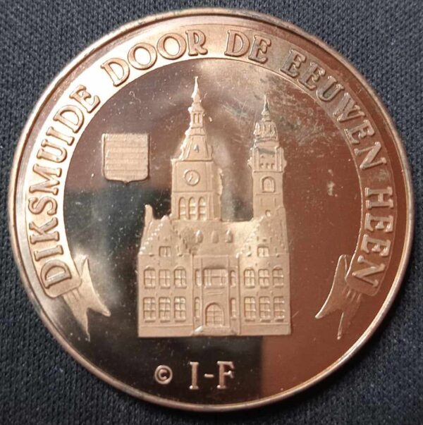 Bro-kant - Jeton Touristique Leke Diksmuide - 100 Lecca - 10 - 04 - 82