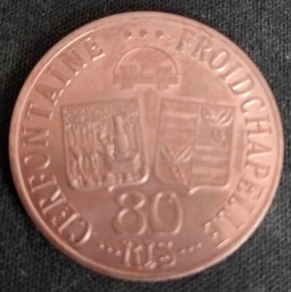 Bro-kant - Jeton touristique : 80 Ris - Cerfontaine - Froidchapelle