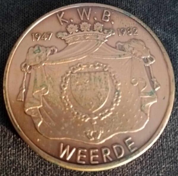 Bro-kant - Jeton touristique : 100 Flamigers - Weerde