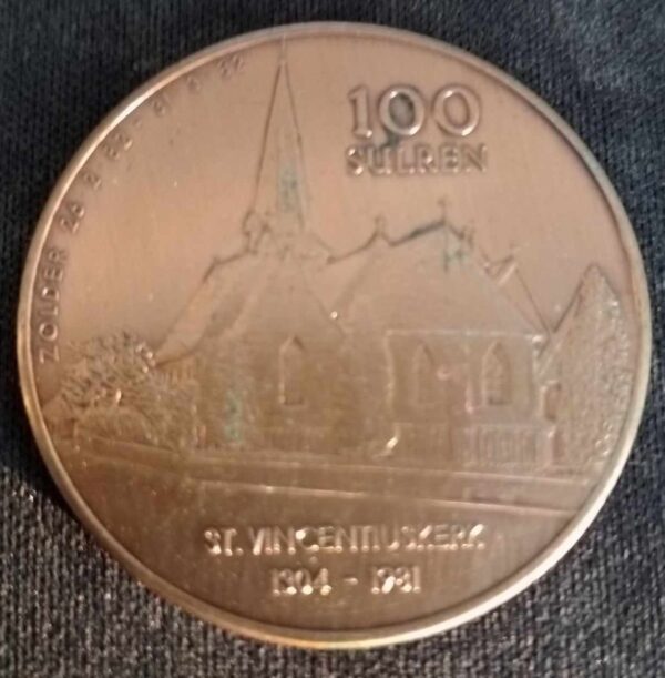 Bro-kant - Jeton touristique : 100 Sulren - Zolder