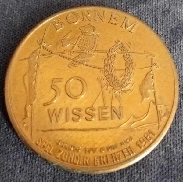 Bro-kant - Jeton touristique : 50 Wissen - Bornem