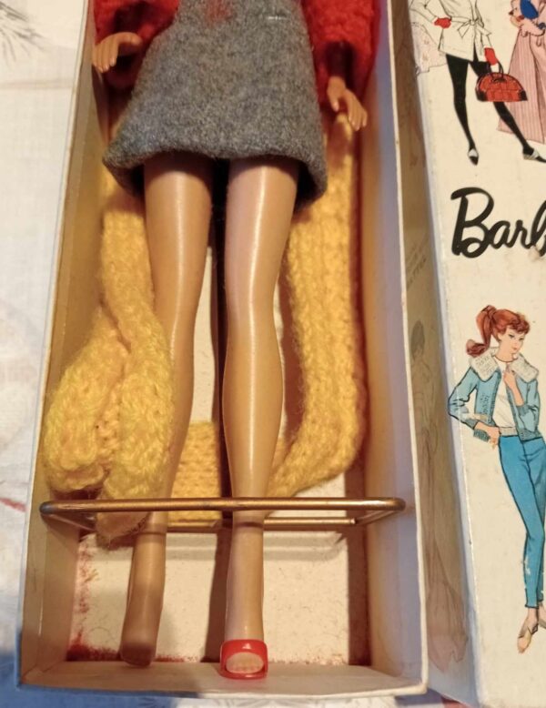 ancienne poupée barbie Mattel 1962 Genuine Teen age fashion model