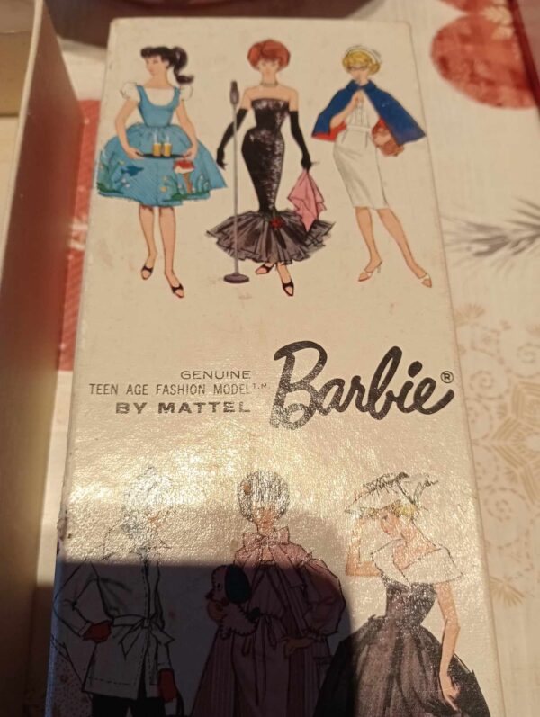 VINTAGE ,ancienne poupée Barbie Mattel 1962 Genuine Teen age fashion model – Image 4